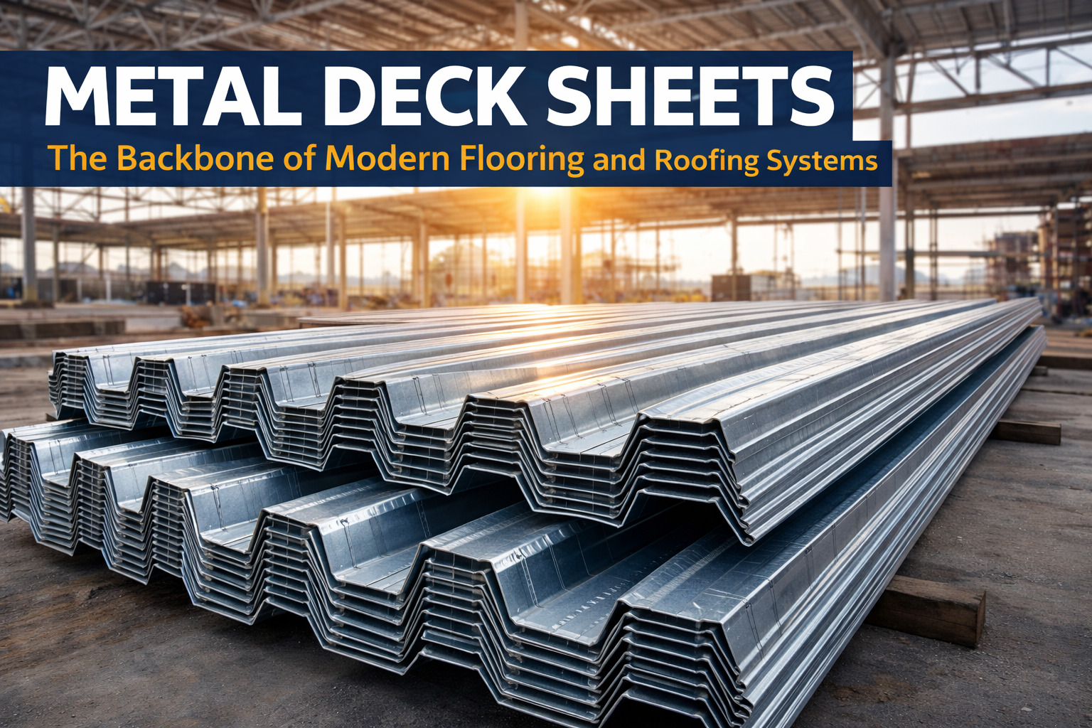 Metal Deck Sheets: The Backbone of Modern Flooring and Roofing Systems